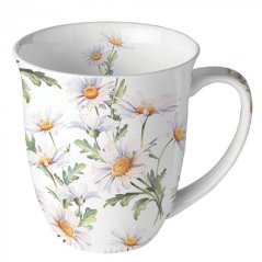 Porcelain mug Daisies 400 ml