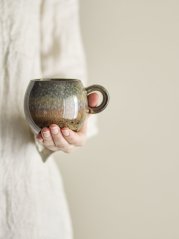 Stoneware mug Brown 275 ml