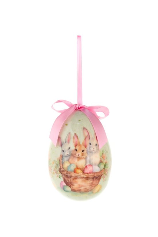 Dekorative Ostereier zum Aufhängen 4 Stück