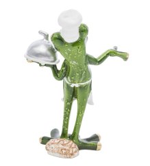 Frog Cook Statue