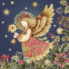 Vianočné papierové obrúsky Angel 20 ks