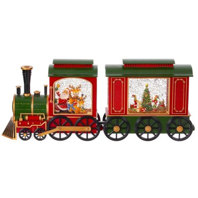Schneemann Weihnachtszug 48 cm