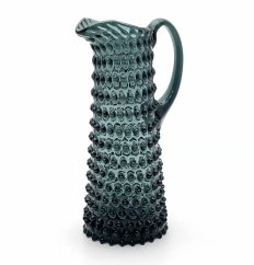 Mundgeblasener Glaskrug Smoke 1,2 Liter