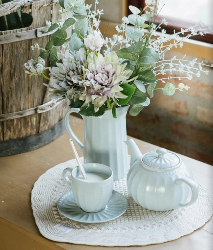 Tea pot Pastel blue 1l