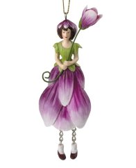 Dekorative Hängefigur Blumenmädchen Magnolie