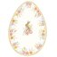 Porcelanowy talerz do serwowania Easter Bunny 30 cm