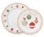 Porcelánová jídelní sada pro 4 osoby Ozdoby 8 ks