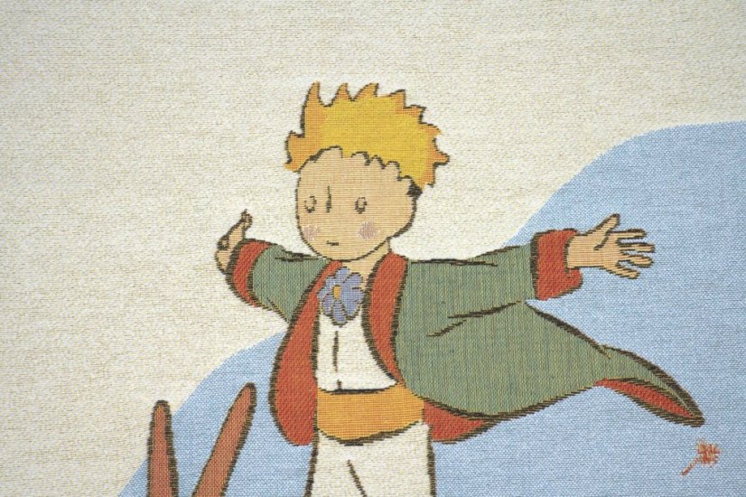 Gobelínový povlak na polštář Malý Princ 33x33 cm