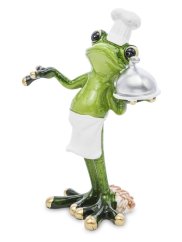 Frog Cook Statue