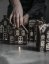 Ceramic candle holder House - Gingerbread house brown glossy 15 cm