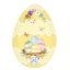 Porcelain serving plate Easter egg yellow