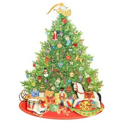 Picture advent calendar Christmas tree 34x46 cm