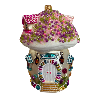 Sammelbaumschmuck aus Glas Fairy House