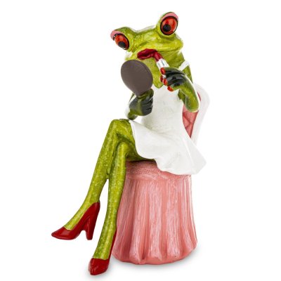 Skulptur Frosch Krasavice