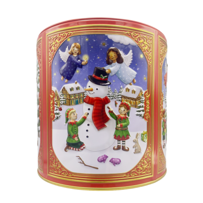 Blaszane pudełko okrągłe Heavenly Christmas