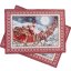 Christmas placemat with Santa on a sleigh 35x45 cm