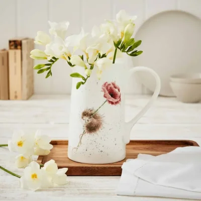Porcelánový džbán Myška na makovej stopke 1130 ml