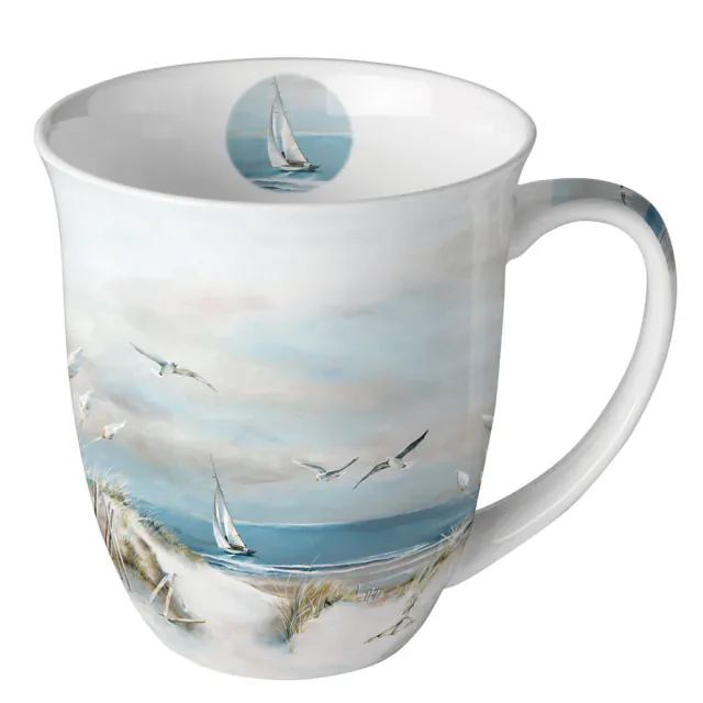 Porcelánový hrnek  Rackové nad mořem 400 ml