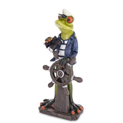 Statuette Frosch Matrose