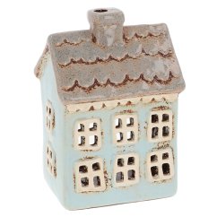 Keramický svícen Domek 13 cm