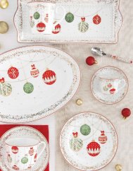 Porcelain serving plate Decoration 35 cm