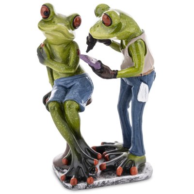 Frosch Tattoo Statue