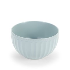 Stoneware salad bowl Pastel blue 20 cm