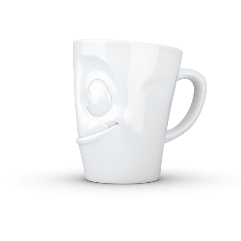 Mug with handle "Licking", 350 ml