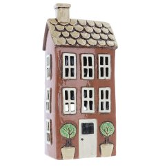 Ceramic candle holder House 28 cm