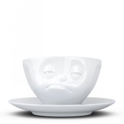 Coffee cup "Bored" in white, 200 ml