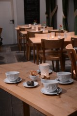 Coffee cup " Sad" in white, 200 ml