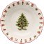 Ceramic Christmas serving bowl Christmas tree 33 cm