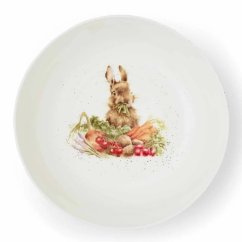 Porcelánová salátová mísa Králík se zeleninou 24 cm