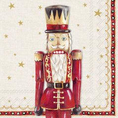Weihnachtspapierservietten Nussknacker 20 Stück