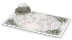Tapestry Christmas placemat with motif Peaceful Christmas 32x50 cm