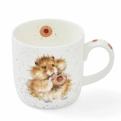 Porcelánový hrnček Škrečok so sušienkou 310 ml