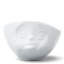Bowl "Sad" in white, 500 ml