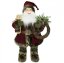 Christmas decoration Santa with wreath 45 cm