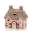 Świecznik ceramiczny Letni domek 16 cm
