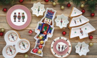 Porcelánová servírovacia miska Nutcracker 37 cm