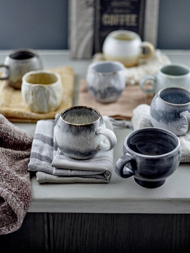 Stoneware mug Grey 275 ml