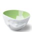 Bowl "Grinning" in white, pistachio inside, 500 ml
