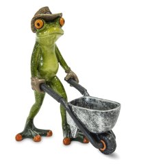 Frog Gardener statuette