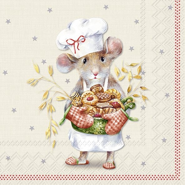 Christmas paper napkins Bake candy 20 pcs