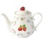 Porzellan-Teekanne Erdbeeren 850 ml