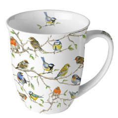 Porcelánový hrnek Ptáčci 400 ml
