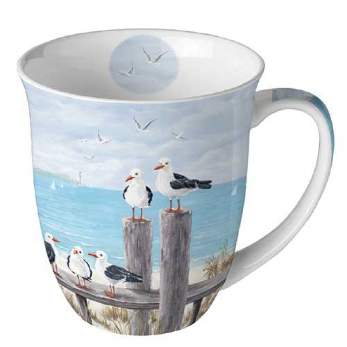 Porcelánový hrnek Racci v přístavu 400 ml