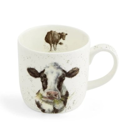 Porcelánový hrnček Krava 310 ml