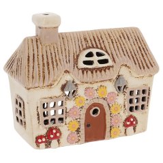Ceramic ‘Domek’ Candle Holder, 14 cm