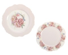 Súprava dvoch porcelánových tanierov Peonies 20 cm